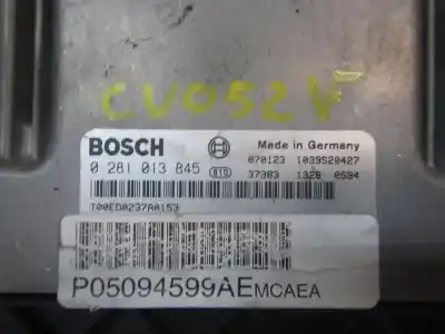 Second-hand car spare part ecu engine control for chrysler jeep compass limited oem iam references 5094599ac 0281013845 0281013845