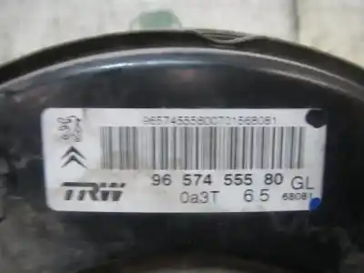 Second-hand car spare part brake servo for peugeot 207/207+ (wa_, wc_) 1.6 hdi oem iam references   