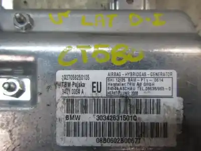 Pezzo di ricambio per auto di seconda mano airbag lato sinistro per bmw x3 (e83) 2.0 sd riferimenti oem iam 72123426315  30342631501q