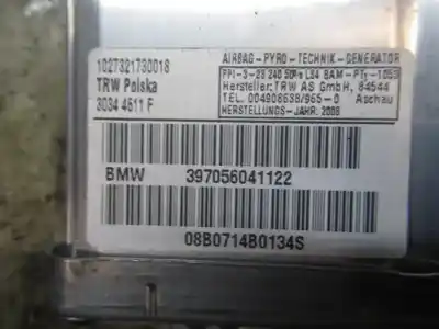 Pezzo di ricambio per auto di seconda mano air bag anteriore destro per bmw x3 (e83) 2.0 sd riferimenti oem iam 72127056041  39705604122