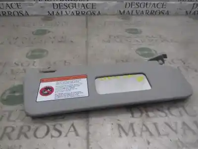 Second-hand car spare part right sunshade for chevrolet aveo 1.4 cat oem iam references 