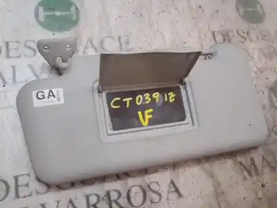 Second-hand car spare part left sunshade for nissan note (e11e) acenta oem iam references 96401bh00b