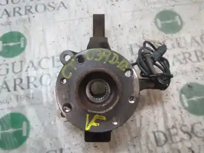 Second-hand car spare part front left knuckle for nissan note (e11e) acenta oem iam references 40015ax600