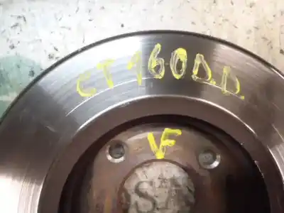 Автозапчастина б/у передній гальмовий диск для ford fiesta (cb1) trend посилання на oem iam 1679853  