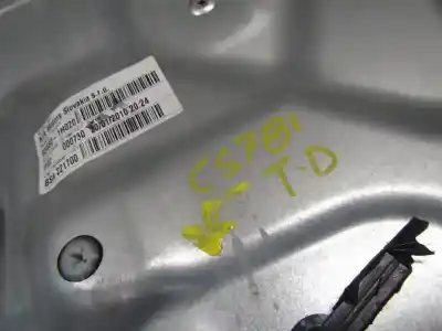 Second-hand car spare part rear right window regulator for kia cee´´d emotion oem iam references 834811h010  