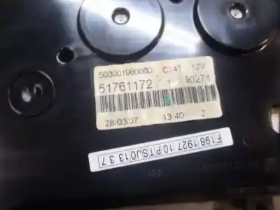 Peça sobressalente para automóvel em segunda mão quadrante por fiat bravo (198) 1.9 16v dynamic multijet referências oem iam  503001980000 51761172