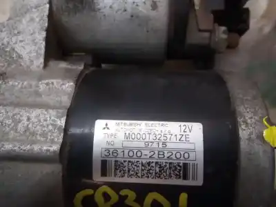 Peça sobressalente para automóvel em segunda mão motor de arranque por hyundai i30 classic referências oem iam 361002b200 m000t32571ze 361002b200