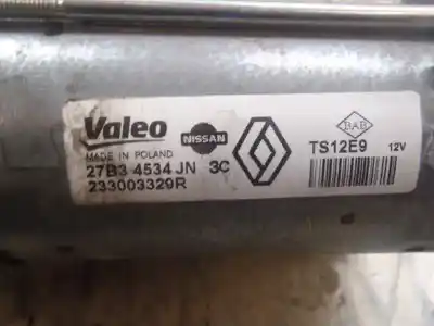 Second-hand car spare part starter motor for nissan note (e11e) 1.5 dci turbodiesel cat oem iam references   
