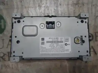 İkinci el araba yedek parçası ses sistemi / radyo cd için seat leon (5f1) 1.2 tsi oem iam referansları 5f0035824a  5f0919603