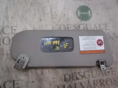 Second-hand car spare part right sunshade for chevrolet aveo lt oem iam references 