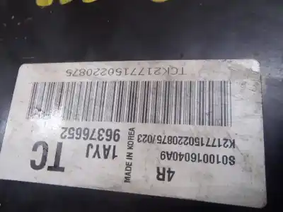 Second-hand car spare part ecu engine control for chevrolet kalos 1.2 s (d/a) oem iam references   
