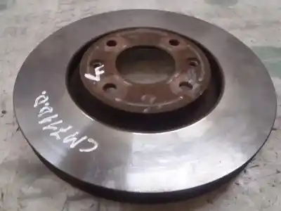 Peça sobressalente para automóvel em segunda mão disco de travão dianteiro por peugeot 307 cc (s1) 1.6 referências oem iam 