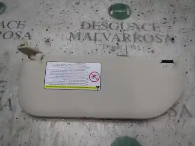 Peça sobressalente para automóvel em segunda mão para-sol direito por citroen c4 berlina lx referências oem iam   