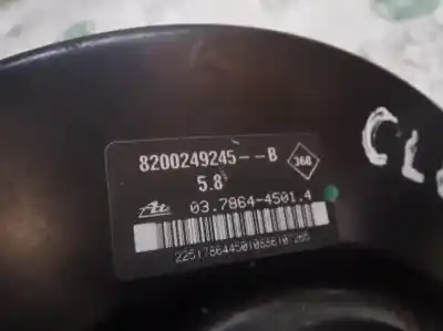 Автозапчастина б/у гальмівний серво для renault clio iii confort dynamique посилання на oem iam   