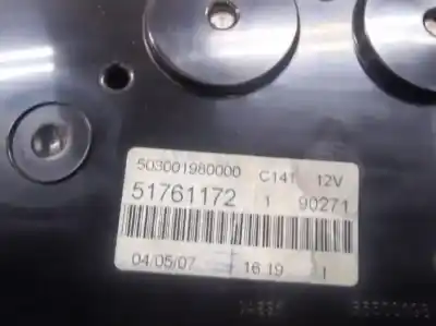 Peça sobressalente para automóvel em segunda mão quadrante por fiat bravo (198) 1.9 16v dynamic multijet referências oem iam  503001980000 51761172