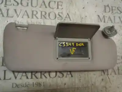 Pezzo di ricambio per auto di seconda mano parasole destro per toyota corolla (_e12_) 1.4 d (nde120_) riferimenti oem iam 