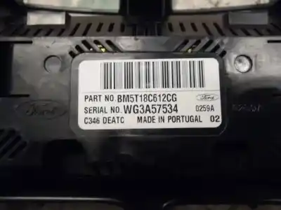 Second-hand car spare part climate control for ford focus lim. (cb8) trend oem iam references 1866942 wg3a57534 bm5t18c612cg