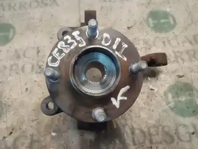 Peça sobressalente para automóvel em segunda mão manga de eixo dianteira esquerda por ford fiesta (cb1) 1.4 tdci cat referências oem iam 