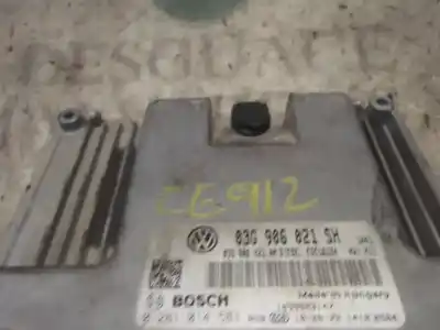 Second-hand car spare part ecu engine control for seat leon (1p1) reference copa oem iam references 03g906021sh 0281014581 03g906021sh
