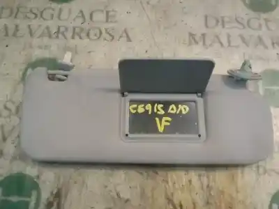 Second-hand car spare part right sunshade for toyota corolla (_e12_) 2.0 d-4d (cde120_) oem iam references 