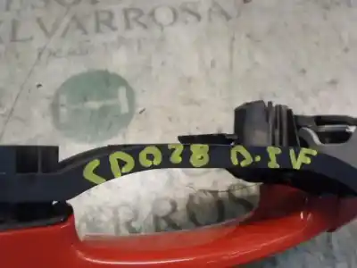 Peça sobressalente para automóvel em segunda mão puxador exterior dianteiro esquerdo por opel corsa d catch me referências oem iam   