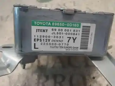 Peça sobressalente para automóvel em segunda mão módulo eletrônico por toyota yaris active referências oem iam   