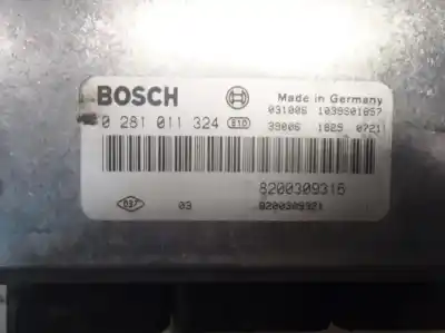 Автозапчасти б/у блок управления двигателем за renault espace iv (jk0) authentique ссылки oem iam 8200309321 0281011324 8200309321