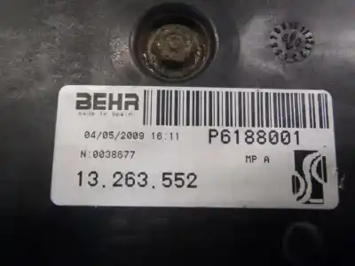 Автозапчастина б/у електро вентилятор для opel corsa d cmon посилання на oem iam   