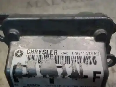 Автозапчастина б/у блок управління подушками безпеки для chrysler pt cruiser (pt_) 2.0 посилання на oem iam   