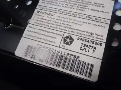 Автозапчастина б/у передня права подушка безопасности для chrysler pt cruiser (pt_) 2.0 посилання на oem iam   