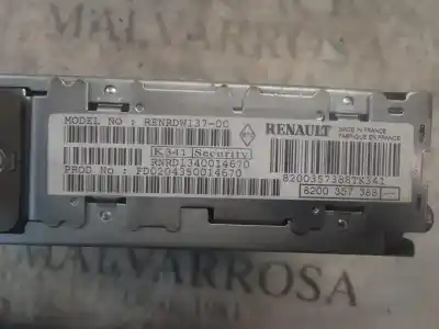 Автозапчасти б/у аудиосистема / радио cd за renault modus confort dynamique ссылки oem iam 8200357388  8200357388tk341