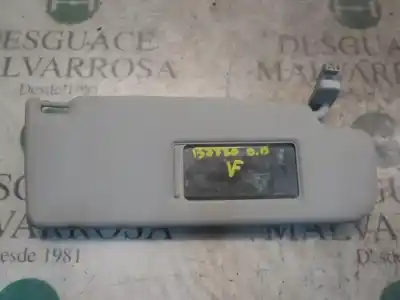 Peça sobressalente para automóvel em segunda mão para-sol direito por seat toledo (5p2) reference referências oem iam 5p0857552d5w9