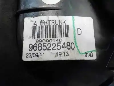 Second-hand car spare part interior rear right light for citroen c3 attraction oem iam references   