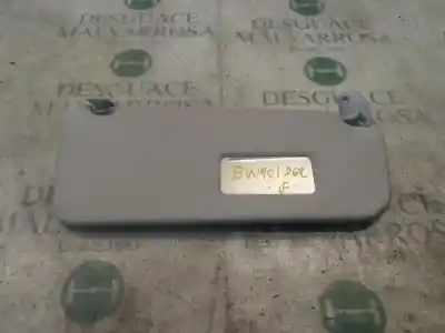 Peça sobressalente para automóvel em segunda mão para-sol direito por peugeot partner (s2) combiespace referências oem iam 