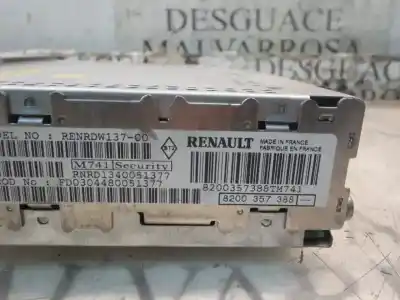 Автозапчасти б/у аудиосистема / радио cd за renault modus confort dynamique ссылки oem iam 8200357388  8200357388tm741