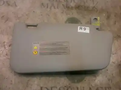 Peça sobressalente para automóvel em segunda mão para-sol direito por nissan micra (k12e) acenta referências oem iam 