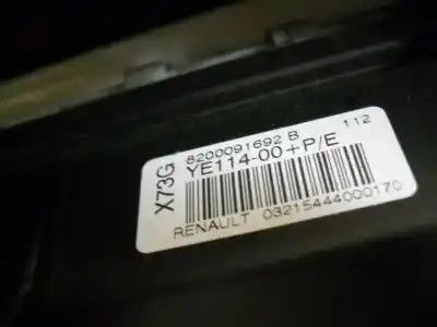 Автозапчастина б/у комплект подушки безпеки для renault vel satis (bj0) privilege посилання на oem iam 7701207927  