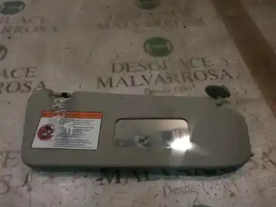 Second-hand car spare part right sunshade for chevrolet aveo ls oem iam references 