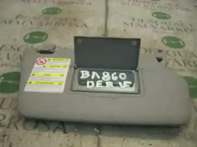 Peça sobressalente para automóvel em segunda mão para-sol direito por mazda 2 berlina (dy) 1.4 diesel cat referências oem iam 