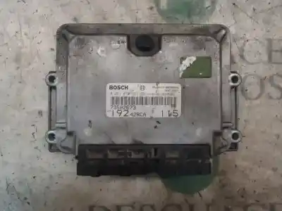 Автозапчастина б/у ебу контролер двигуна для fiat stilo (192) 1.9 jtd cat посилання на oem iam 
