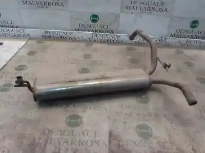 Peça sobressalente para automóvel em segunda mão panela de escape por citroen c1 audace referências oem iam 