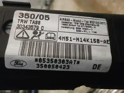 Автозапчасти б/у передняя правая подушка безопасности за ford focus c-max (cap) 1.6 tdci cat ссылки oem iam 1764762  4m51n14k158ae