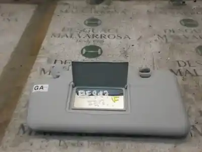 Second-hand car spare part left sunshade for nissan note (e11e) visia oem iam references 