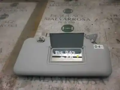 Second-hand car spare part right sunshade for nissan note (e11e) visia oem iam references 