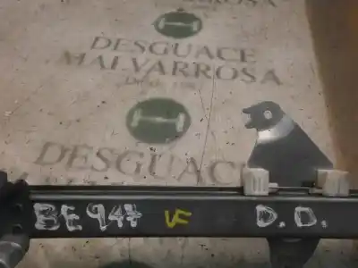 Second-hand car spare part passenger side right window regulator for nissan note (e11e) visia oem iam references   