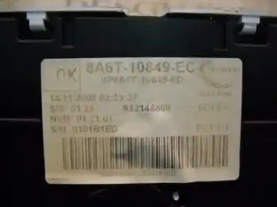 Pezzo di ricambio per auto di seconda mano pannello degli strumenti per ford fiesta (cb1) ghia riferimenti oem iam   