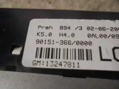Second-hand car spare part climate control for opel astra h gtc (a04) 1.6 (l08) oem iam references 13247811  