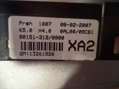 Автозапчасти б/у климат-контроль за opel astra h gtc d-z17dth ссылки oem iam 13261826  