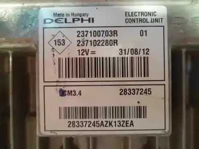 Pezzo di ricambio per auto di seconda mano centralina motore per dacia duster ambiance 4x2 riferimenti oem iam 237100703r  