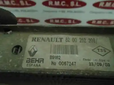 Автозапчастина б/у інтеркулер для renault clio ii fase ii b cb0 community посилання на oem iam 8200252209  